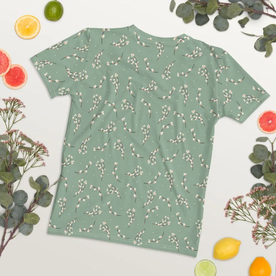 Chocolate Bunnies and Jelly Beans Oh My All Over Print T-shirt product image (8)