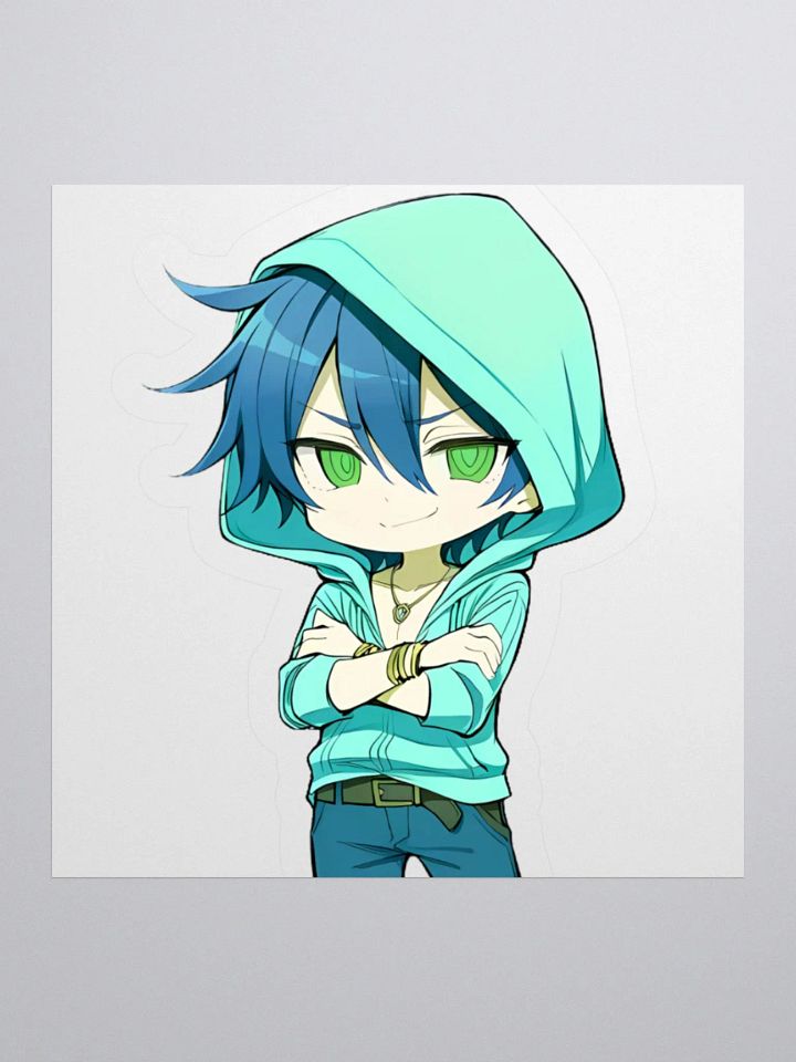 Kuro Chibi Kiss Cut Stickers product image (1)