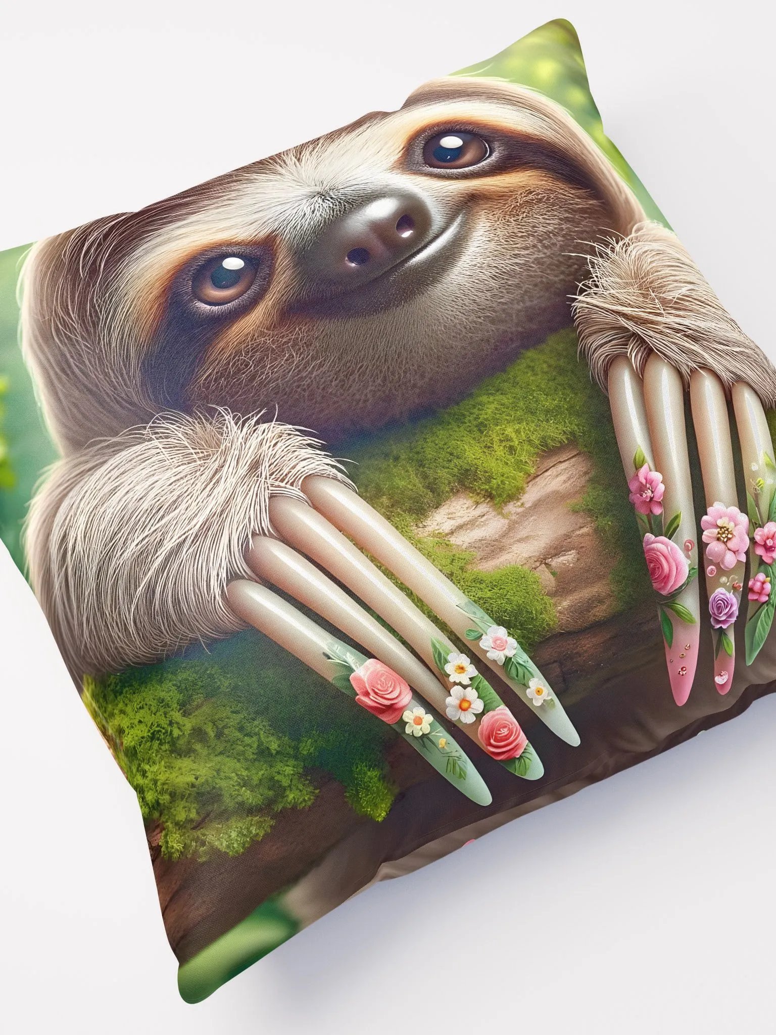 Manicured Sloth in a Lush Forest product image (7)