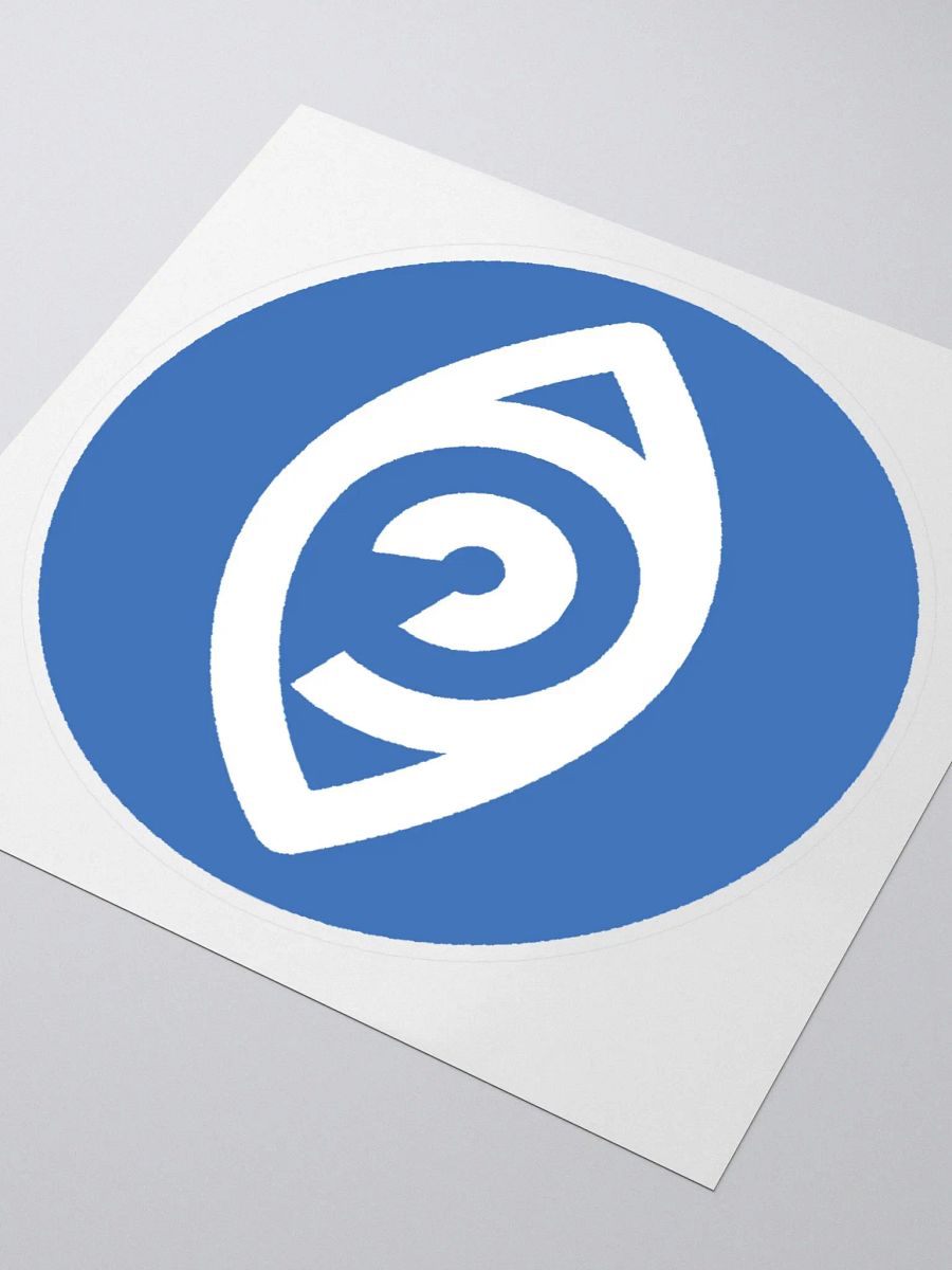 Circle Logo Sticker product image (3)