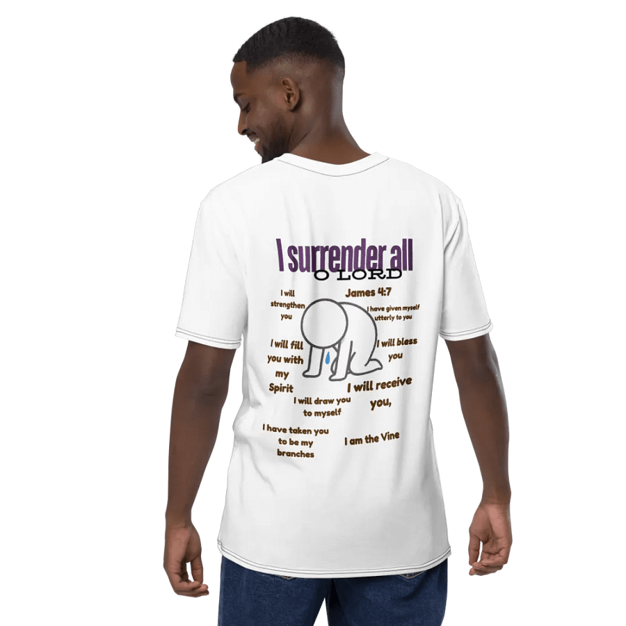 I surrender all to jesus Crew Neck T-Shirt product image (12)