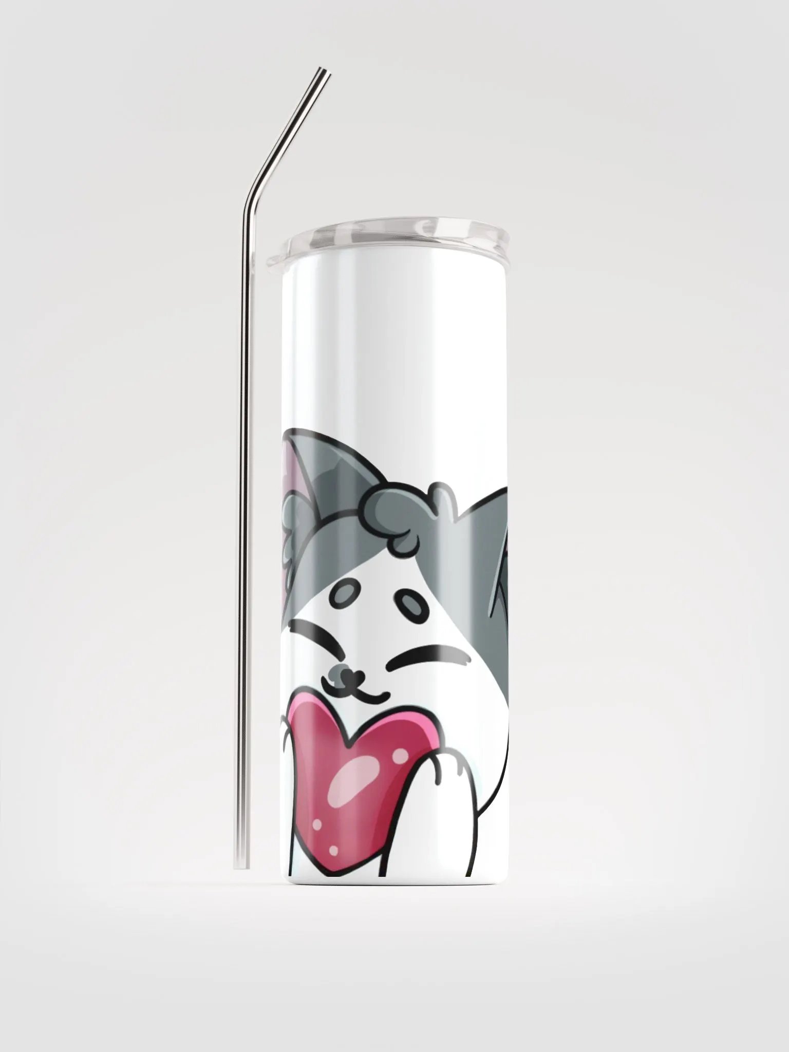 Rauru Heart 20 oz Stainless Steel Tumbler product image (1)