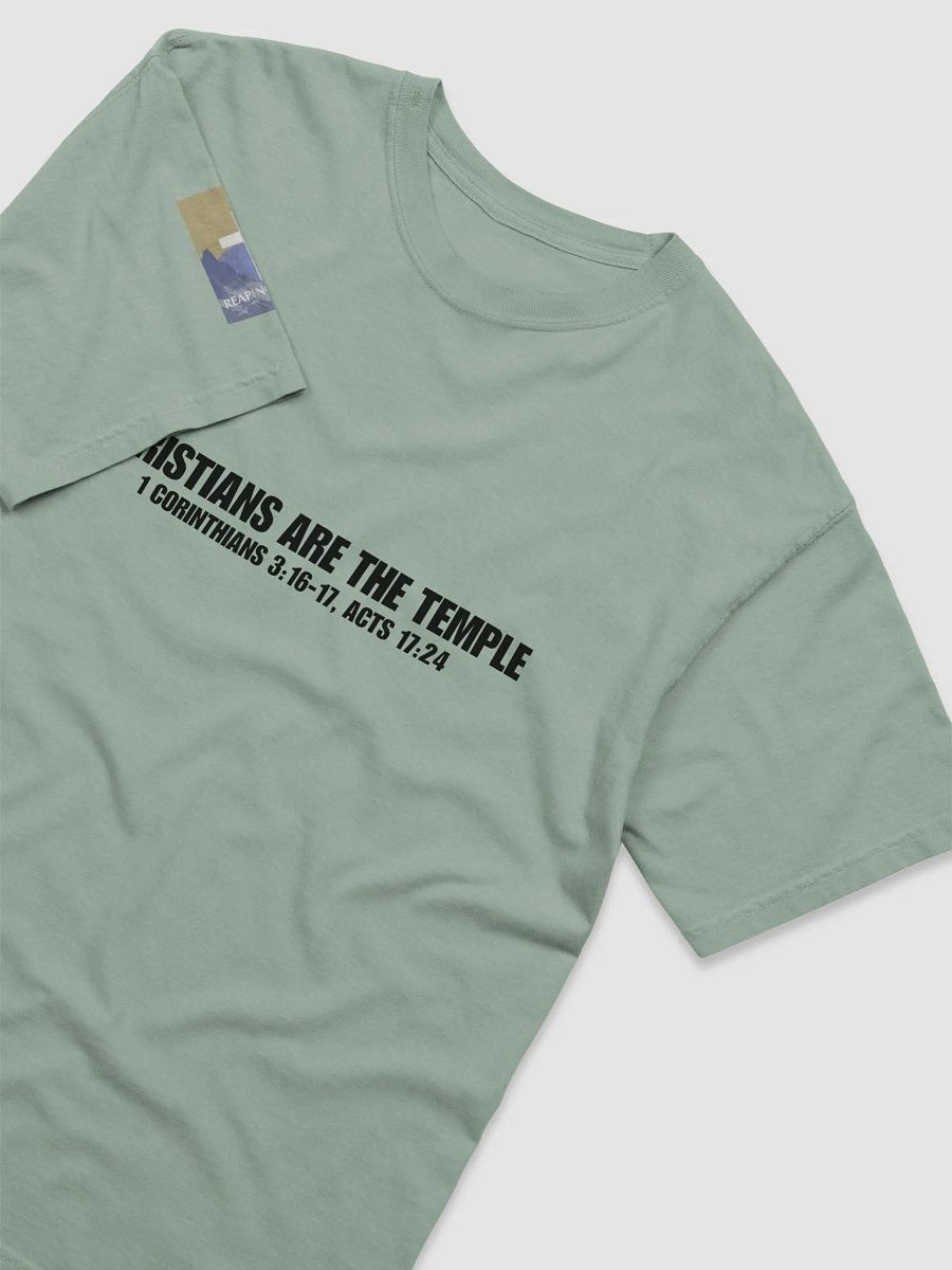 "Christians are the Temple" Short Sleeve product image (23)