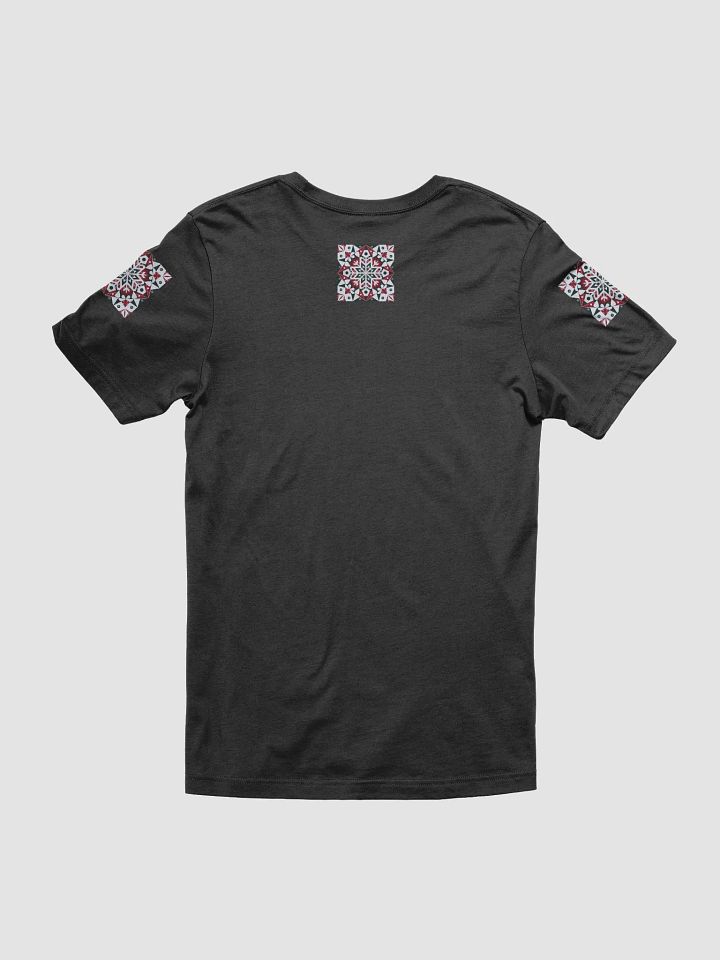 Geometric Snowflake Symmetry T-Shirt product image (2)