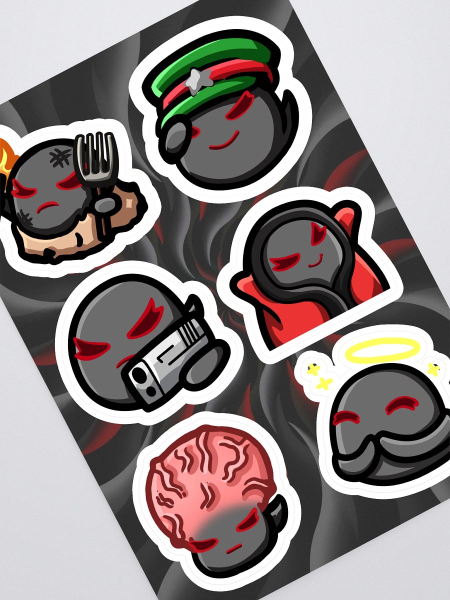 Emote Sticker Sheet 2 product image (3)