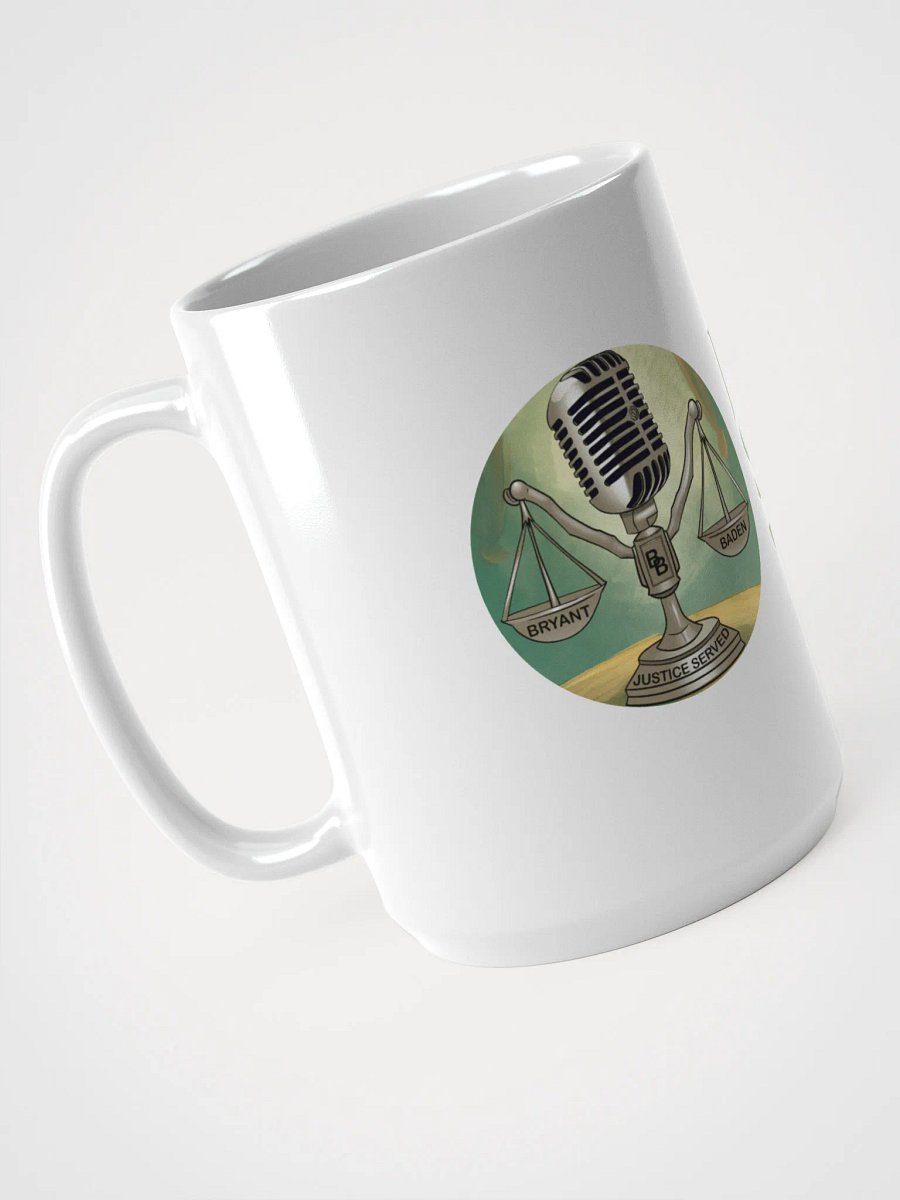 Justice Served TV White Glossy Mug product image (4)