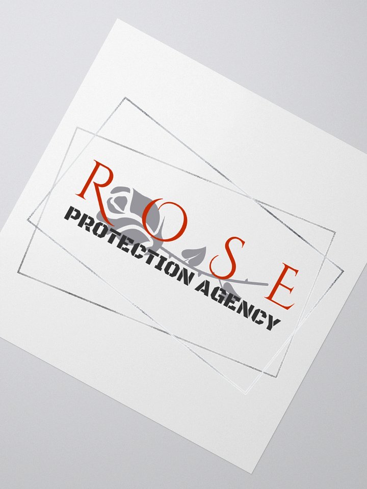 Rose Protection Agency Sticker product image (4)