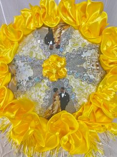 Custom Yellow Wedding Parasol product image (1)
