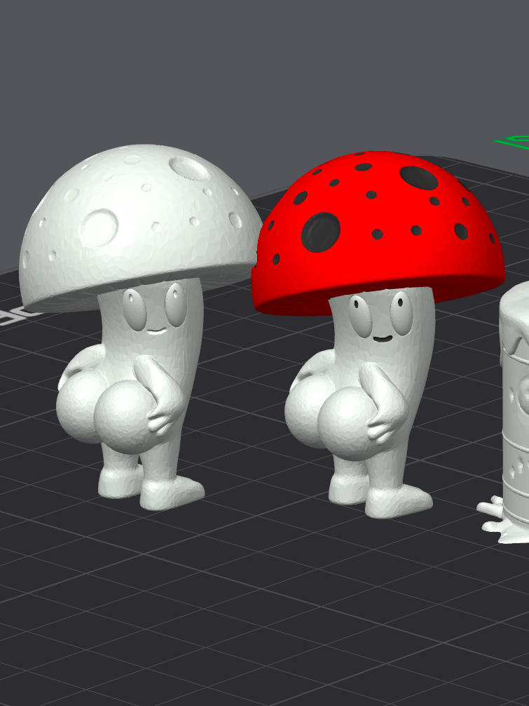 Mushbutt & Toxic Waste STL - NON COMMERCIAL USE ONLY product image (1)