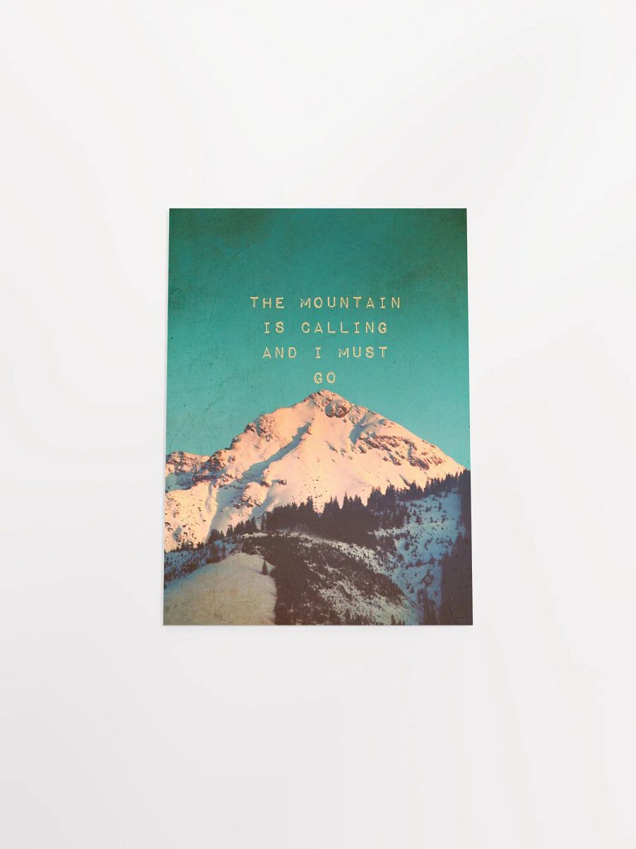 Mountain Calling Matte Poster product image (45)