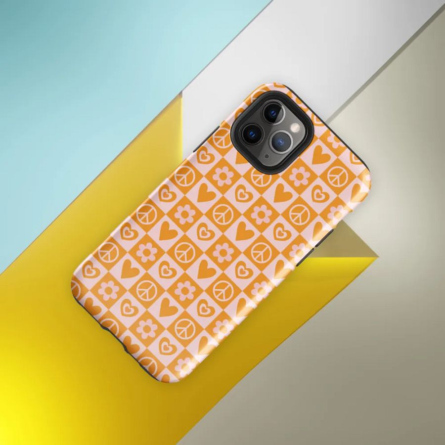 Peace, Love, and Harmony Tough Case for iPhone® product image (33)