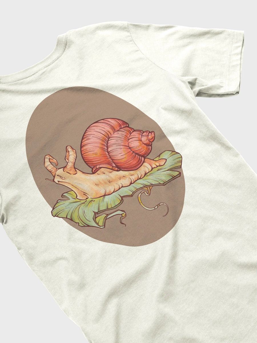 Snail on a Leaf with Horns Tee product image (2)