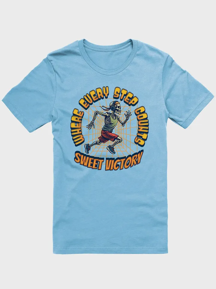 Where Every Step Counts Sweet Victory Runner Skeleton Stride Tee product image (1)