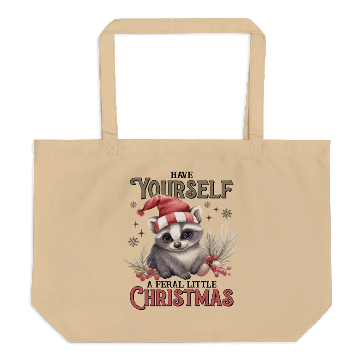 A Feral Little Christmas Tote product image (1)