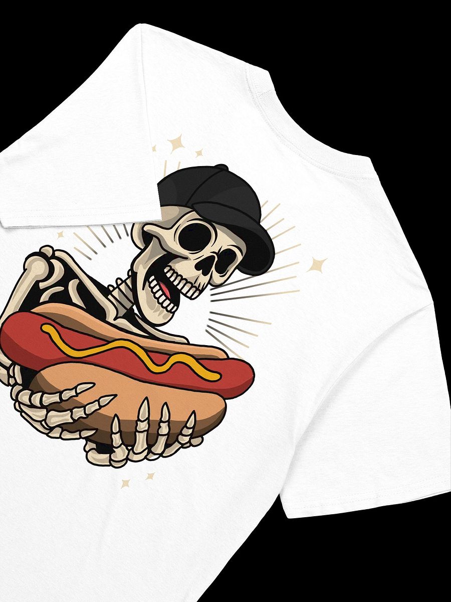 Hotdog Skelly Tattoo Tee Blanco product image (4)