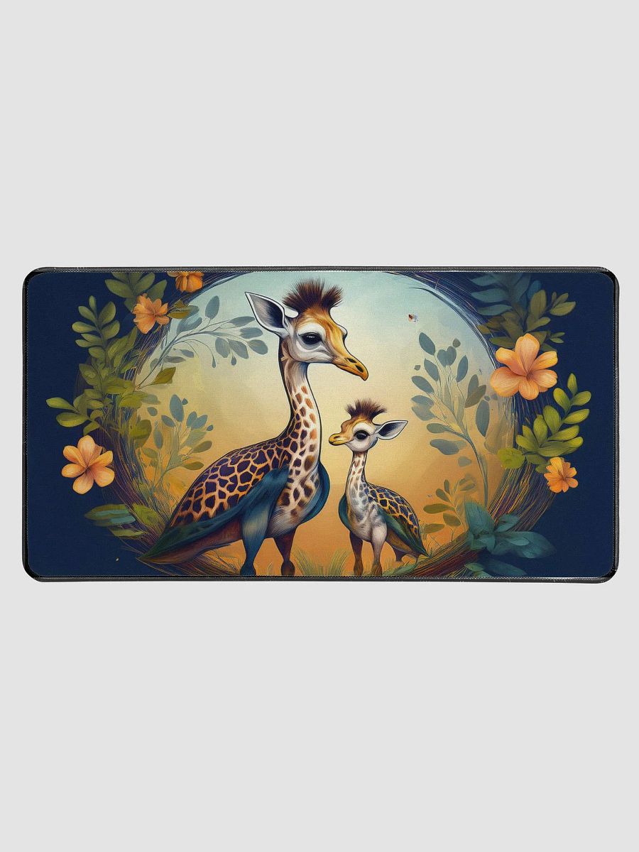 Girafe Birds Desk Mat product image (1)