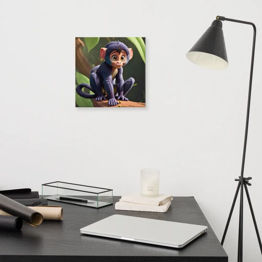 Endangered Species - Mexico - Spider Monkey Canvas Art product image (11)