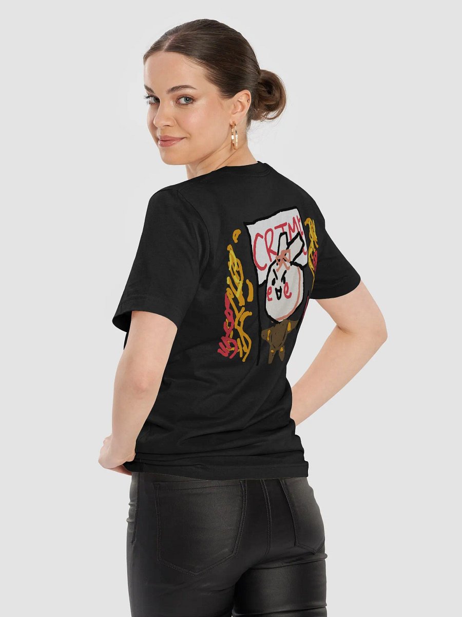 Pu Tea & Crime double sided t-shirt product image (81)