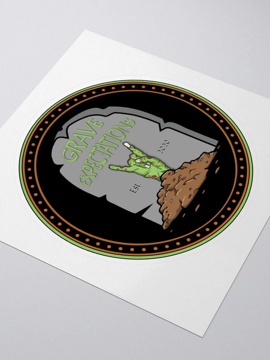 Grave Expectations - Logo Decal product image (3)
