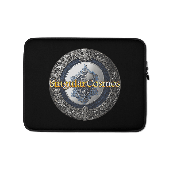 Singular Cosmos Black Laptop Sleeve product image (1)