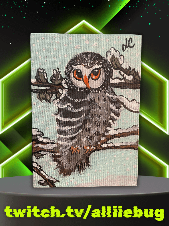 Winter Whispers Canvas Art 5x7 product image (1)