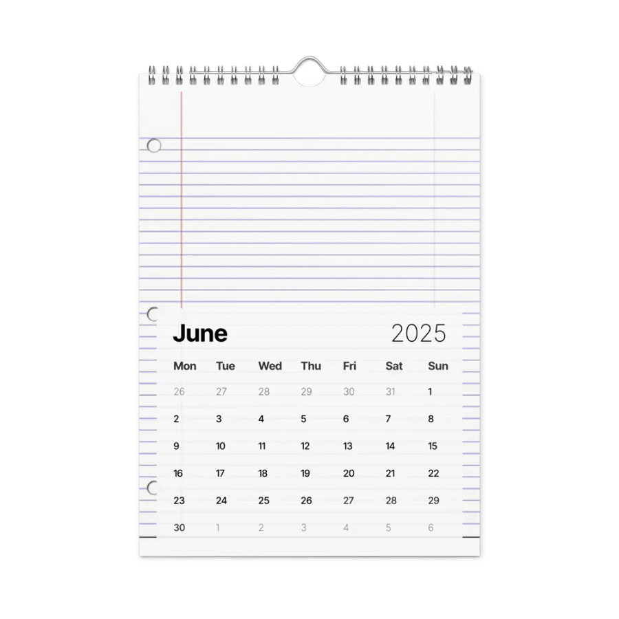 2025 Customizable Wall Calendar: Plan, Dream, Achieve product image (8)