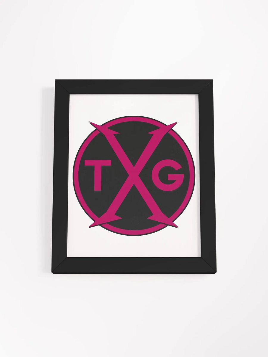 TXG Logo Vibrant Matte Poster Art product image (4)
