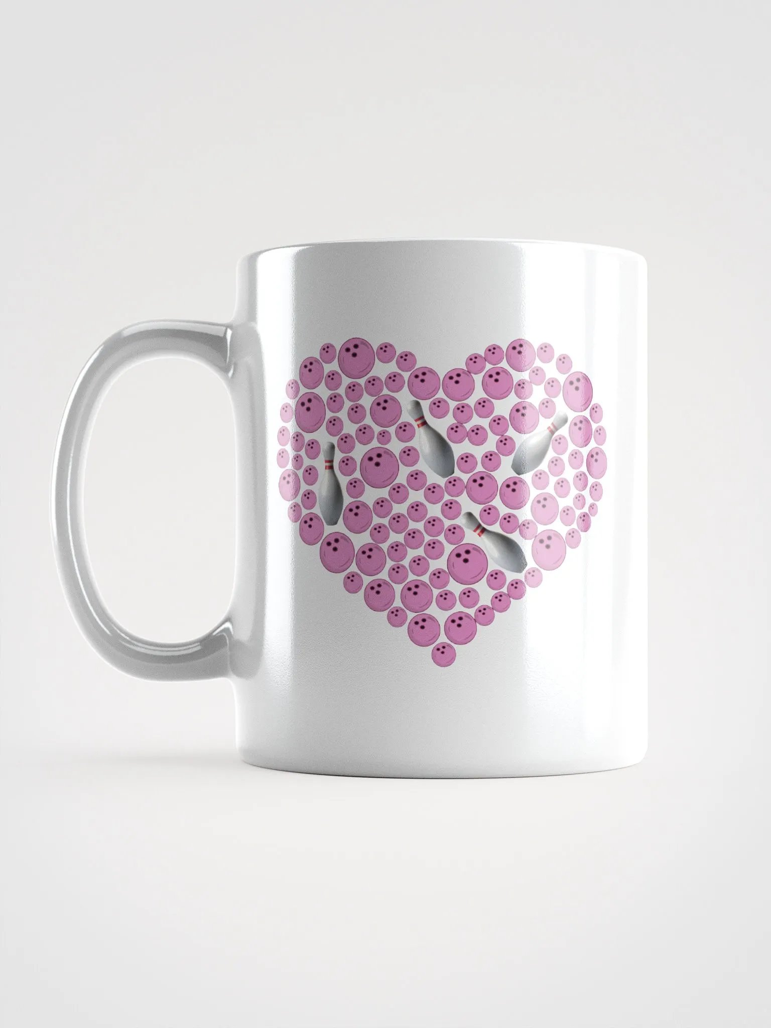 Heart Bowling Strikes Mug product image (1)