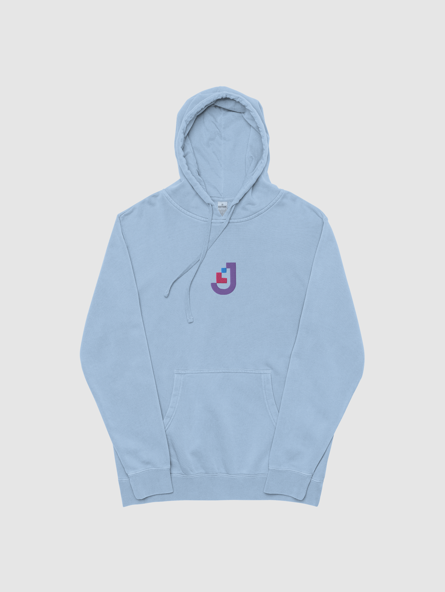 Jennah Pigment-dyed Embroidered Hoodie product image (1)