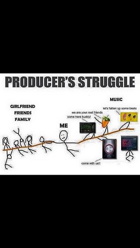 The struggle is real these days 🥲

Anyone else finding it hella hard to balance ur producing life with your personal life? Is...