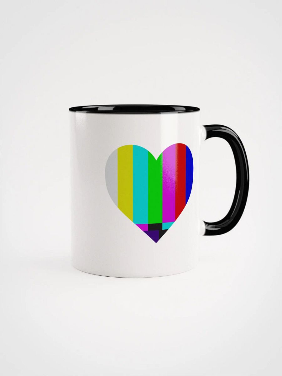 BROADCAST.LOVE TWO-TONE MUG product image (1)