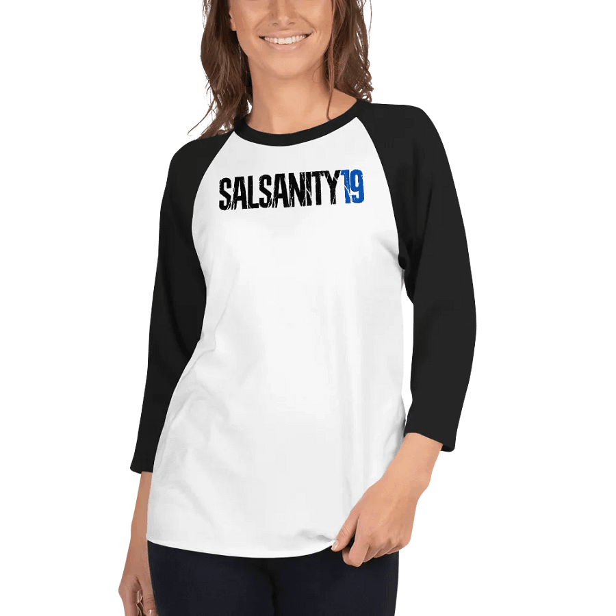 Salsanity19 ¾ Sleeve Raglan Tee product image (9)