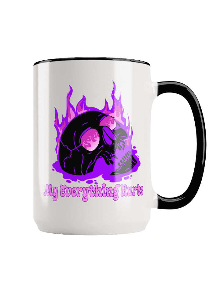 My Everything Hurts! Purple Skull Mug product image (1)