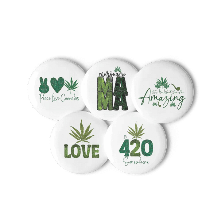 Love Leaf Pin Button Set product image (1)