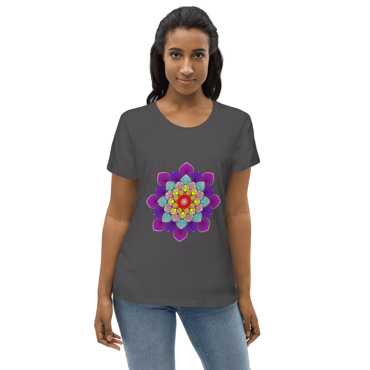 Colorful Dot Mandala Eco T-Shirt product image (7)