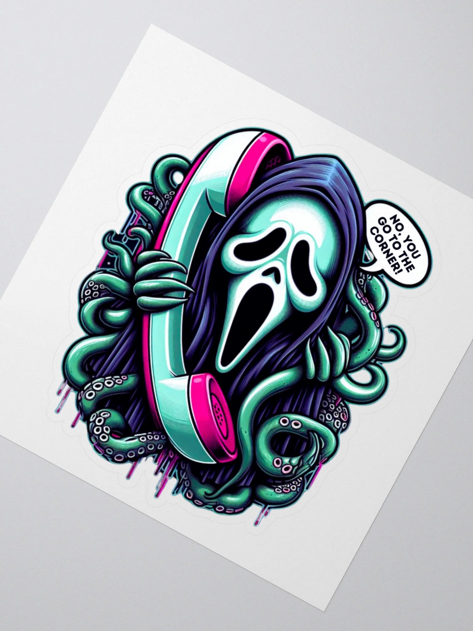 No, You Go To The Corner Sticker product image (2)
