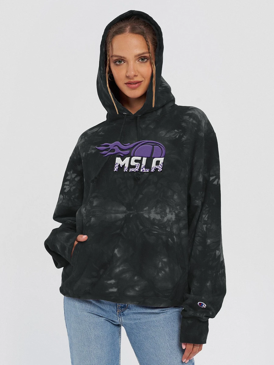 MSLA Purple Tie-Dye Hoodie (Embroidered) product image (10)