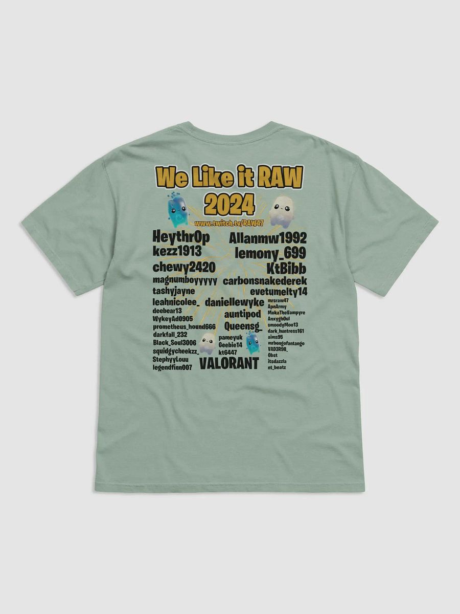 We Like It RAW 2024 (T-Shirt Front and Back) product image (22)