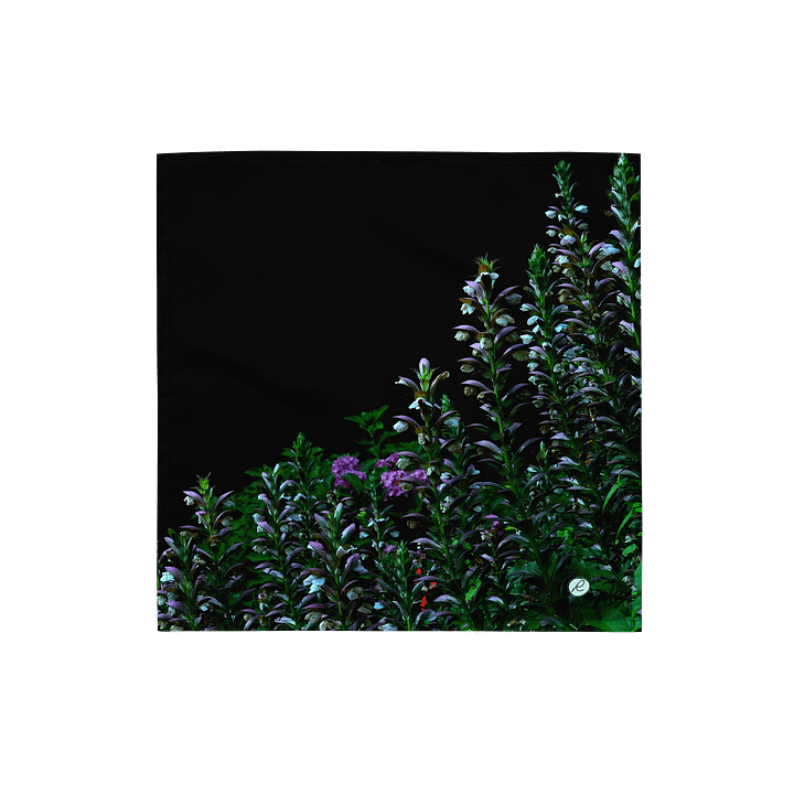 Bandana Tuch - Blumenkontrast product image (1)