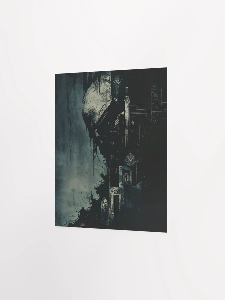 Cathedral of the Forgotten Pulse Matte Poster product image (9)