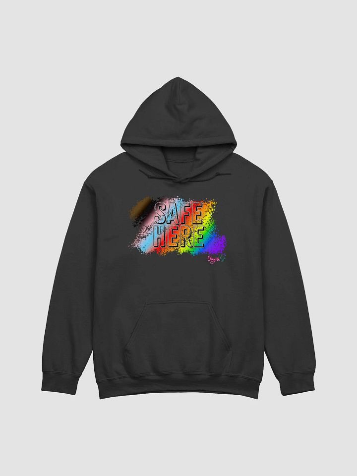 OkayishAF Safe Here Hoodie product image (1)