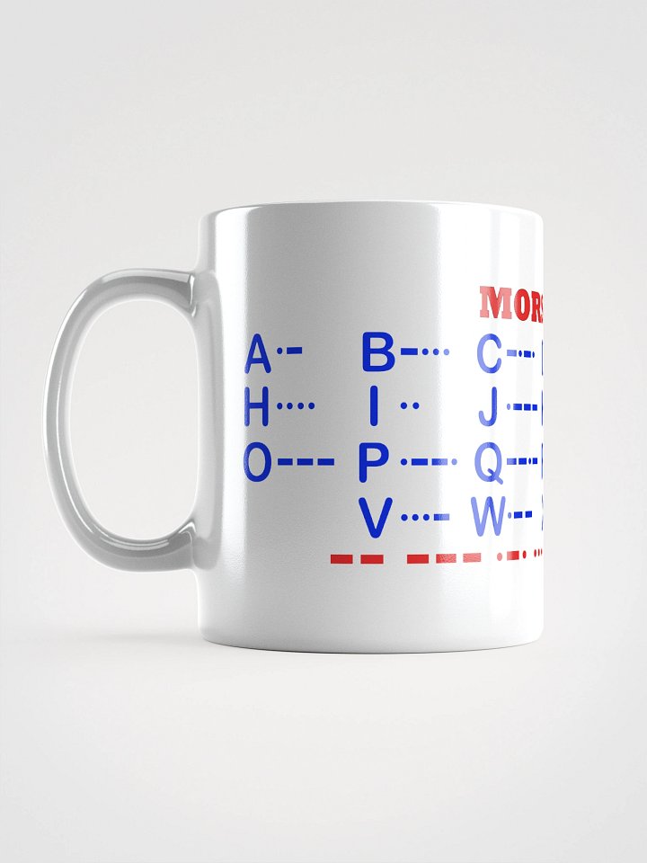 Morse Code Mug product image (1)