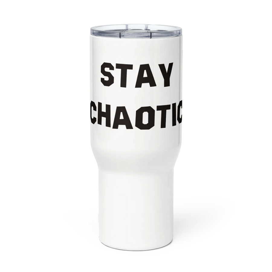 Stay Chaotic Tumbler with Handle product image (2)