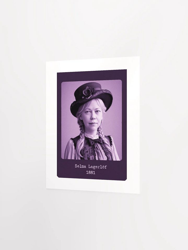 Selma Lagerlöf 1881 - Print product image (2)