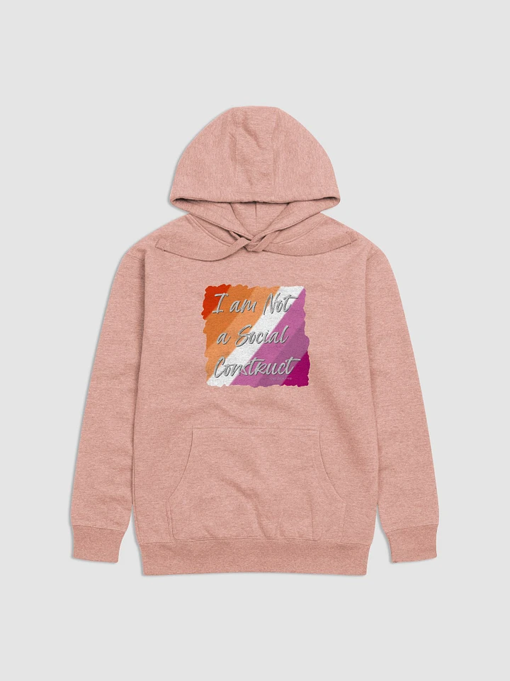 I am Not a Social Construct - Lesbian (2) - Hoodie product image (1)