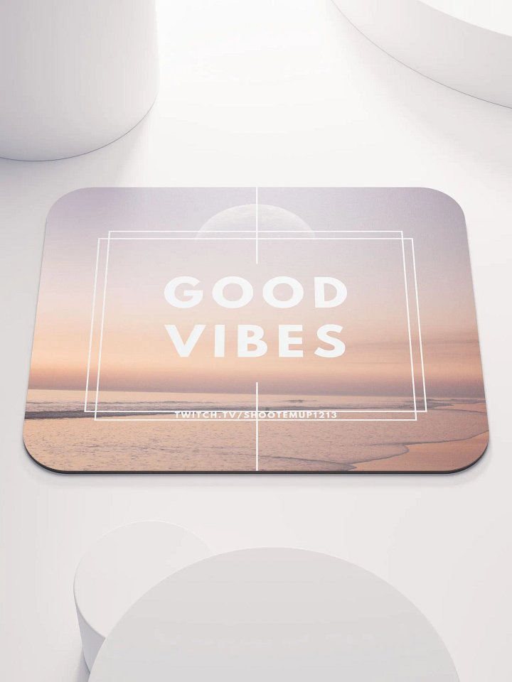 Good Vibes Regular Size Mouse Pad product image (1)