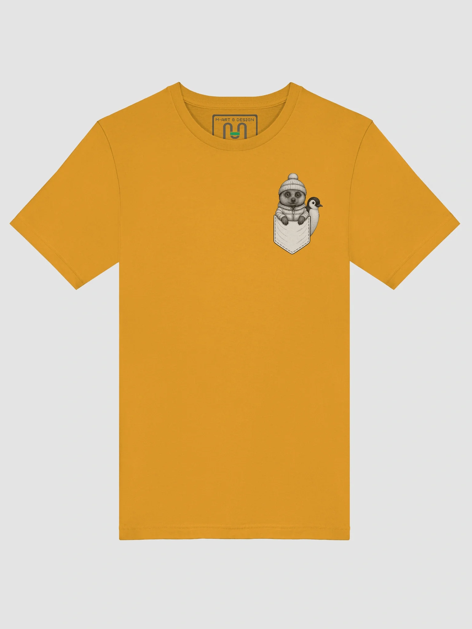 Antarctic Friend - Meerkat-Peek Mob Tee - Desert Agents on Duty product image (5)