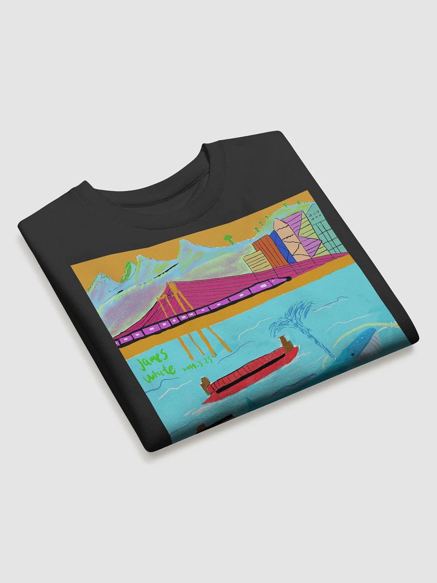 Cotton Heritage Premium Sweatshirt: blue whale product image (21)