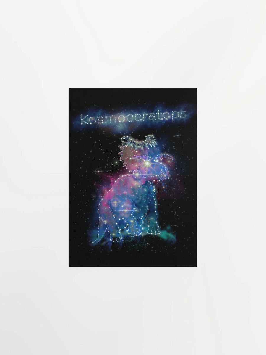 Kosmoceratops - Astronomy Dinosaur Constellation Art product image (5)