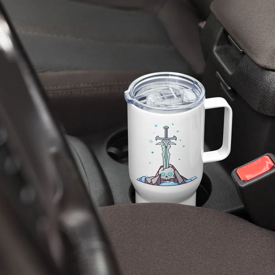 Sword in the Skull - Lich Variation - Tumbler w/Handle product image (7)